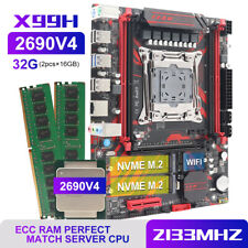 X99 X99H629 Motherboard DDR4 Desktop Computer 4-channel NGFF NVME E5-2690V4CPU picture
