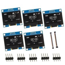 5 Pack 1.3 inch OLED IIC Display Module 128x64 Pixel Mini -Luminous Display S... picture