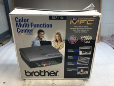 OPEN BOX Brother DCP-110c Color Multi Function Printer w/ All Accessories picture