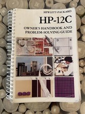 HP-12C  Owner’s Handbook And Problem-Solving Guide, Preowned Good picture