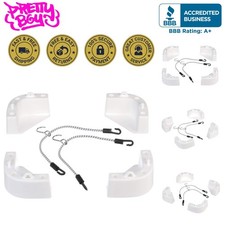 Durable Cooler Mounting Kit with Corner Brackets for Secure Outdoor Adventures picture