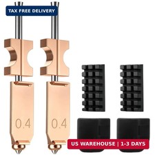 Upgrade 2 Pack 0.4MM AD5X Hotend for Flashforge AD5X Nozzle, 3D Printer Assemble picture