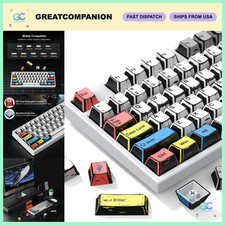 Comic Theme Retro PBT Keycap Set - 137 Dye Sublimation Keys for Mechanical Keybo picture