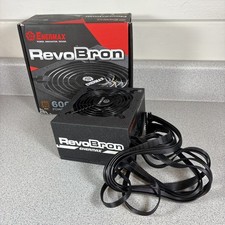 ENERMAX ERB600AWT 600W Modular Power Supply 80 Plus Bronze  PC RevoBron Cables picture