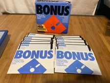 Bonus by Verbatim  MD2-D 2S/2D Soft-Sectored Open Box 5.25 Floppy 10 Pack 5 1/4 picture