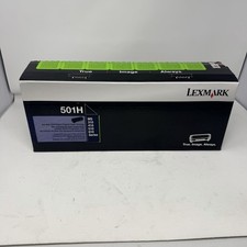 Genuine Lexmark 501H 50F1H00 Black High Yield Toner OEM New Sealed picture