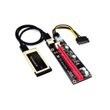 Expresscard Express Card 34mm to PCI-E 16X Riser for Laptop External GPU Card picture