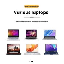 Foldable Aluminum Laptop Stand – Portable Riser, Open Design for Desk picture