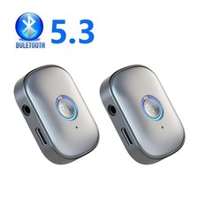 2x Bluetooth Receiver 3.5mm AUX Car Adapter Wireless Audio Receiver Home Stereo picture