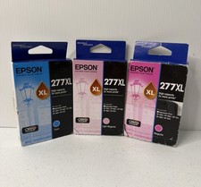 Epson 277XL Printer Ink Cyan Light Magenta & Magenta Exp. 2027 . 02 picture