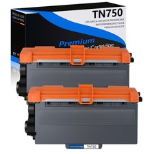 2PK TN750 Toner Cartridge For Brother TN-750 DCP-8110DN DCP-8150DN HL-6180DWT picture
