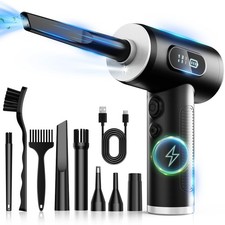 Compressed Air Duster, Rechargeable Cordless Electric Air Blower picture