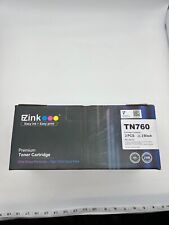 EZink Premium Toner Cartridge TN760 High Yield Value Pack Black Sealed 2 pieces picture