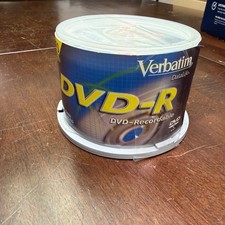 Verbatim DVD-R Blank Media 50 Pack Silver 4.7GB DataLife Recordable Discs picture