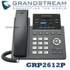 Grandstream GRP2612P 2-Line 2 SIP Office IP Phone NO POWER SUPPLY PoE picture