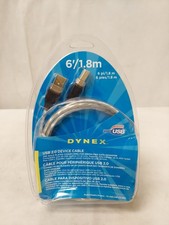 Dynex USB 2.0. A-B HIGH SPEED USB DEVICE CABLE 6 FEET 1.8M ~ TE-USB2AB2.0SBG picture