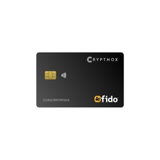 FIDO2 Security Key with MIFARE DESFire NFC Smart Card for 2FA MFA | One Swiss... picture
