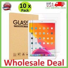 10 x Tempered Glass HD Screen Protector For iPad 10.2 inch 8th Generation 2020 picture