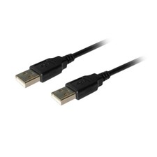 New Set of 2 USB2-AA-3ST, Comprehensive USB 2.0 A to A Cable 3ft USB picture