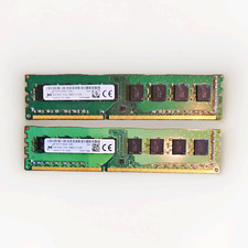 **Lot of 2** Micron 8GB PC3L 12800U-11-13-B1 DDR3-1600 SDRAM MT16KTF1G64AZ-1C6E1 picture