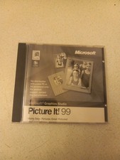 MICROSOFT PICTURE IT 99  - Disk 1 Of 2 Only  picture