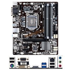 Gigabyte GA-B85M-DS3H For Intel B85 LGA 1150 Micro ATX Computer Motherboard DDR3 picture