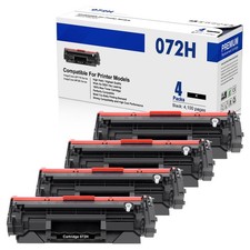 4PACK CRG072H Toner Cartridge For Canon CRG072H MF280 MF284dw MF287dw LBP172dw picture