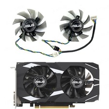 1Pair Graphics Card Cooling Fan with Cable For ASUS RTX3050 6GB DUAL OC picture