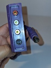 ATI All In Wonder Radeon S-Video/Composite Graphics Card Cable - Purple Brick picture