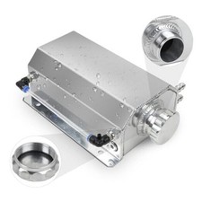 Coolant Overflow Tank Universal 2L Aluminum Coolant Reservoir with Level  picture