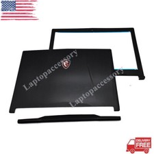 For MSI GL63 8RC 8RD 8RE 8SC MS-16P4 16P5 16P6 Top Back Cover+Bezel+Hinge Cap US picture