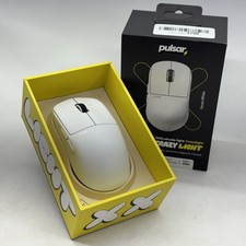Pulsar X2H CrazyLight Gaming Mouse 37g White Lightweight 32000 DPI *No Dongle* picture