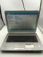 SONY VAIO PCG 7113L - BOOTS TO BIOS - INTEL CORE 2 DUO - 2GB RAM - 15