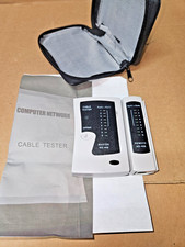 Inland Network NS-468 RJ45 & RJ11 NETWORK CABLE TESTER - WITH REMOTE &  Case picture
