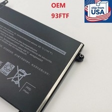 Genuine 93FTF Battery For Dell Latitude 12 5280 5288 5480 5580 5590 NEW 51Wh picture