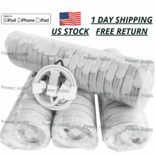 USB Charger Cable Sync Charging Cord Lot 3/6Ft For iPhone 14 13 12 11 XR X 8 7 6 picture