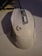 Logitech G502 X LIGHTSPEED Wireless Gaming Mouse - White Tested Working picture