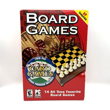 Twin Pack Board Games and Card Games (PC) Cosmi Corp. NEW picture