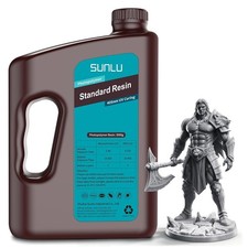 SUNLU 3kg Standard 3D Printer Resin- Dark Grey 3000G picture