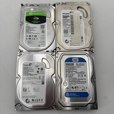 Lot of 4 Assorted Desktop 3.5