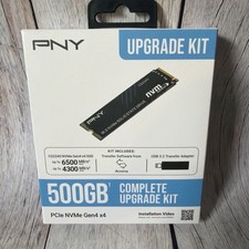 NEW PNY 500GB M.2 NVMe Gen4 X4 Internal SSD Upgrade Kit picture