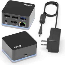 USB C Cube - Wired Mini Docking Station, Compatible with Thunderbolt 3 Ports picture