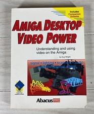 Amiga Desktop Video Power 1991 PB for Commodore Amiga BOOK ONLY,  NO DISK picture