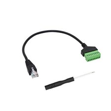 Ethernet Rj45 Male Plug To 8 Pin Screw Terminal Block Connector For Cat7 Cat6 Ca picture