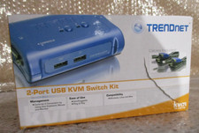 TRENDNET 2-Port USB KVM SWITCH KIT TK-207K picture