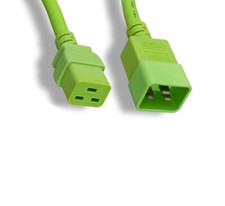 8Ft GRN Power Cable for Cisco Nexus 2000 MDS 9506 Jumper Power Cord C20/C19 picture