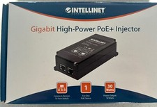 New  Intellinet Gigabit High Power PoE+ Injector 561037 picture