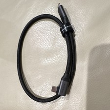 Silkland USB-C to USB-C Braided Cable, Black, Universal, Less Than 10ft picture