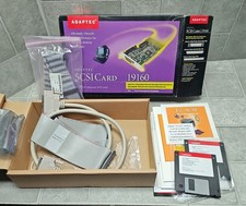 OPEN w/ BOX Adaptec PCI Controller ASC-19160  SCSI Adapter NO CARD picture