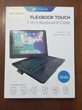 Typecase Flexbook Touch 7-in-1 Gray Keyboard Case iPad 10.2 & ipad Pro 10.5 picture